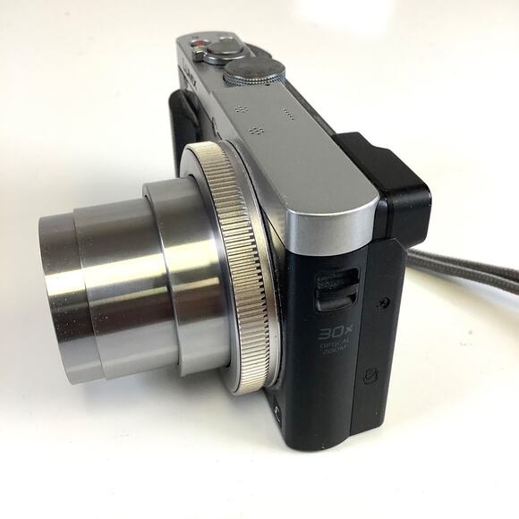 Panasonic Lumix 12.1MP DMC-ZS50 Digital Camera Black Silver Leica Lens w/USB - Picture 5 of 10